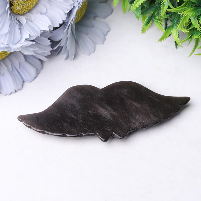 4.5" Angel Wings Crystal Carvings Wholesale Crystals