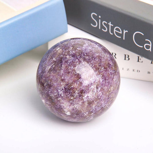 2.85” Lepidolite Sphere Wholesale Crystals