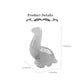 Dalmatian Dinosaur Crystal Carvings Wholesale Crystals