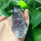 5.4" Dark Purple Amethyst Point Half Polished #2 Wholesale Crystals