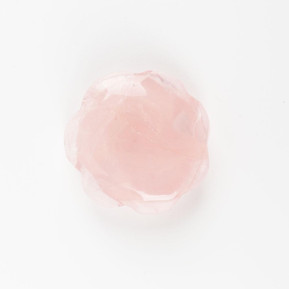 Rose Quartz Flower Free Form Wholesale Crystals