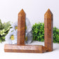 7.5'' High Quality Calligraphy Jasper Tower for Healing Wholesale Crystals