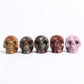 2" Kunzite Crystal Skull Carvings Wholesale Crystals