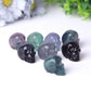 Mini Fluorite Crystal Skull Carvings Wholesale Crystals