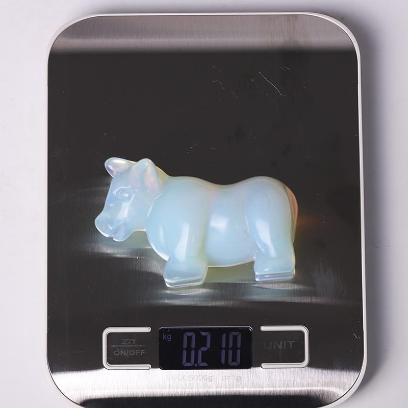 3.5" Opalite Cow Crystal Carving Wholesale Crystals