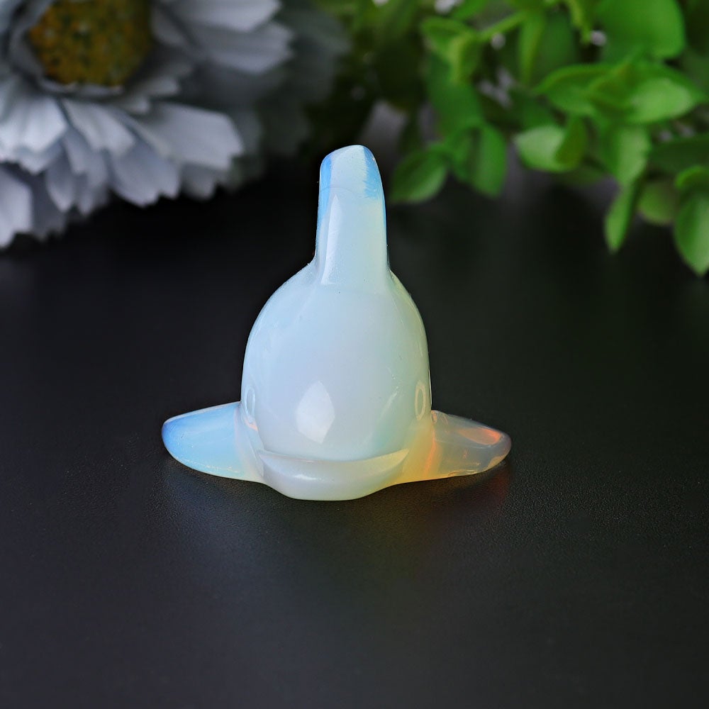 2.9" Opalite Shark Crystal Carvings Wholesale Crystals