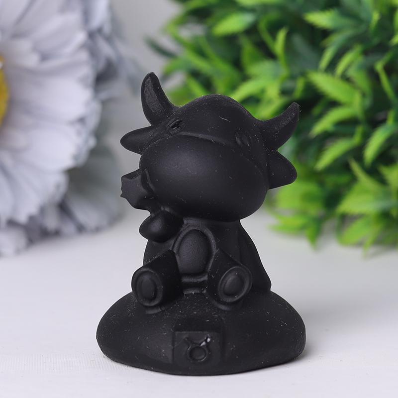 2" Black Obsidian Crystal Carvings Wholesale Crystals