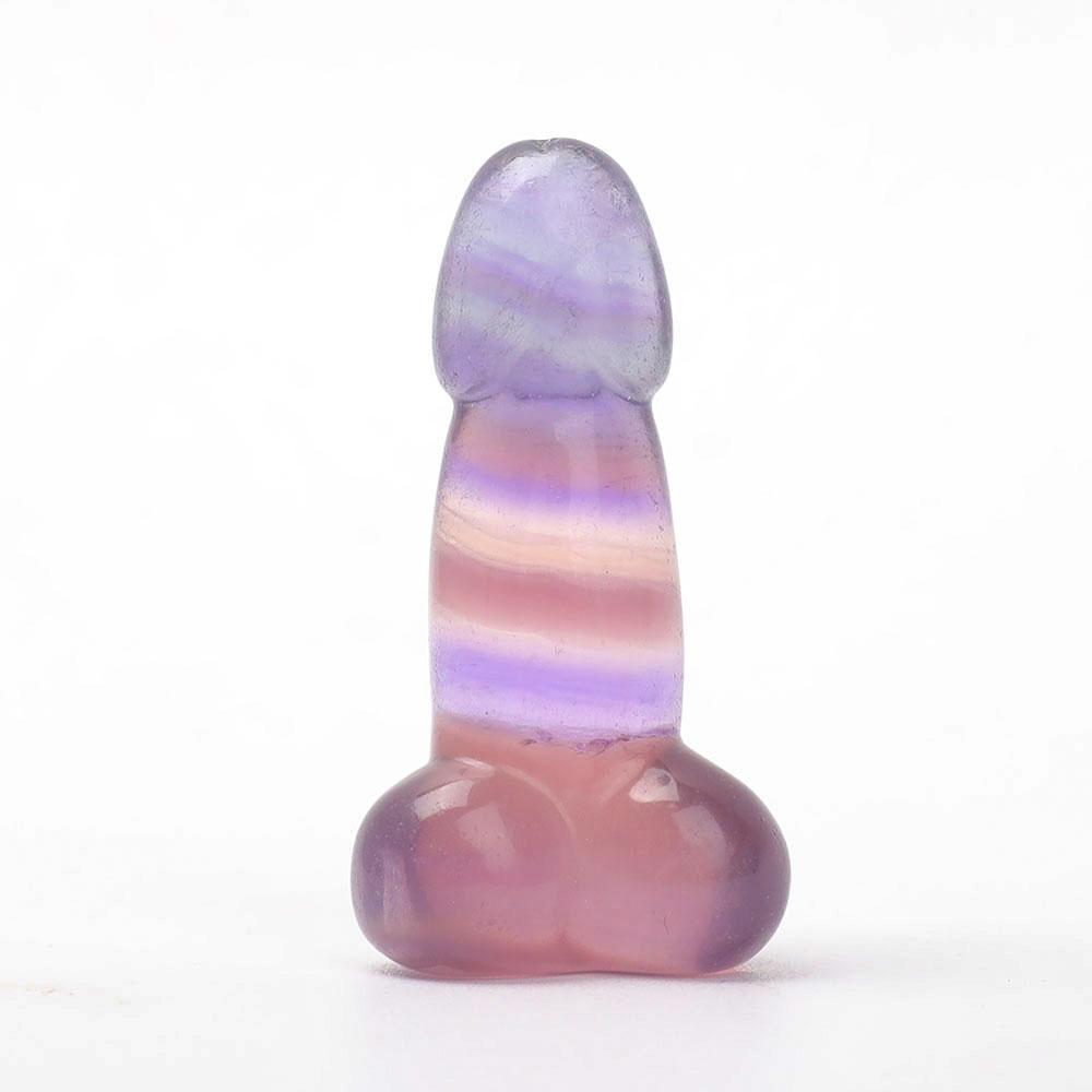 2" Crystal Penis Carvings Wholesale Crystals