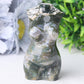 3" Moss Agate Pregnent Woman Body Crystal Carvings Wholesale Crystals