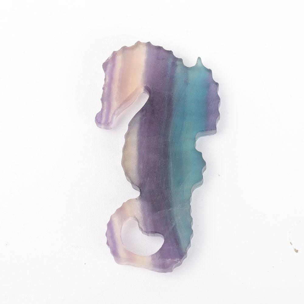 Fluorite Hippocampus Carvings Wholesale Crystals