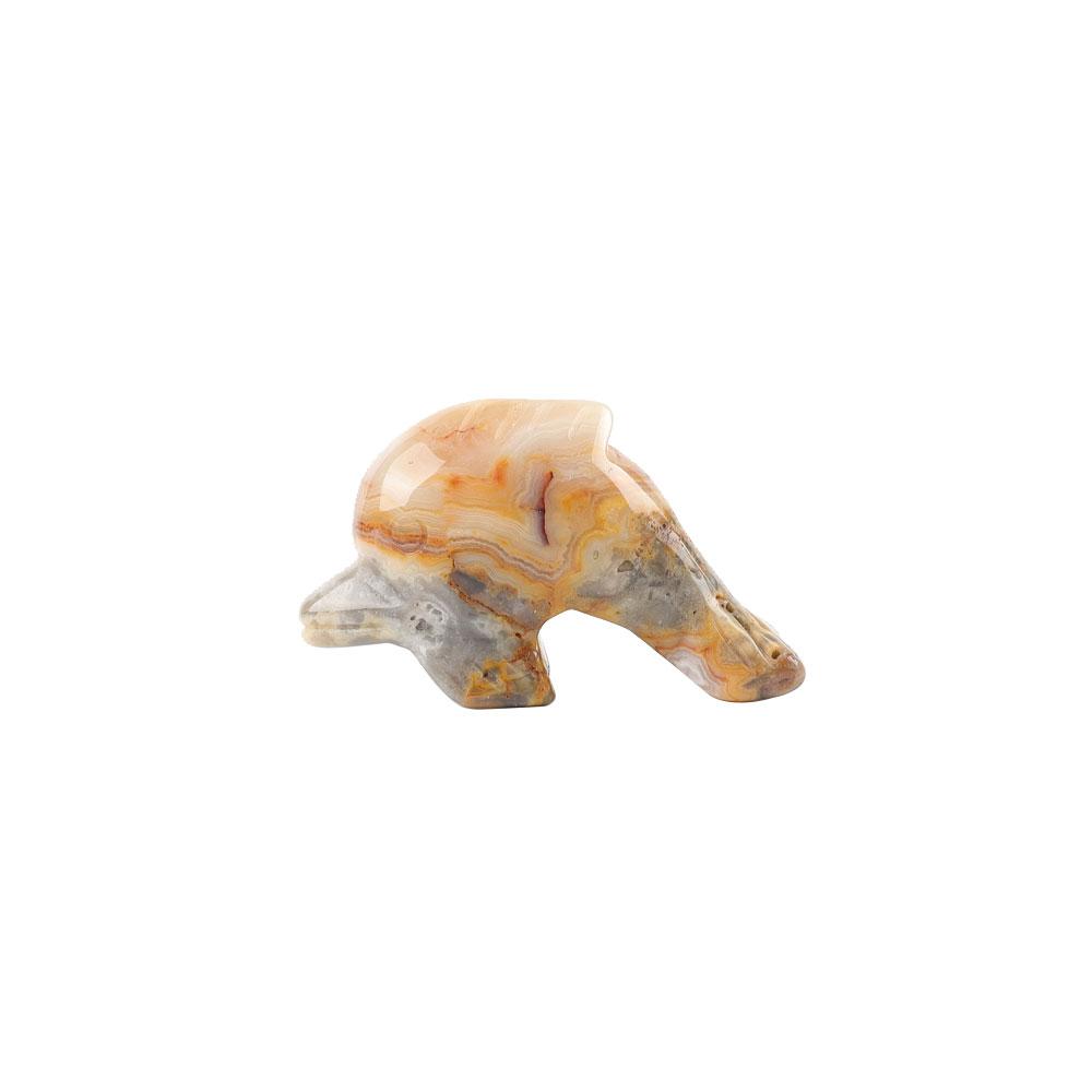 2" Dolphin Crystal Carvings Wholesale Crystals