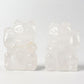 2" Clear Quartz Crystal Carving Lucky Cat Wholesale Crystals