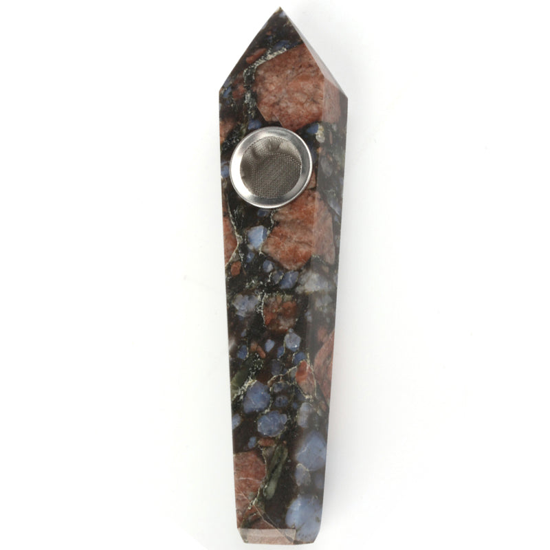 Glaucophane Smoking Pipe wholesale support mixed customization Wholesale Crystals