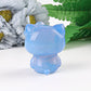 1.9" Blue Opalite Hello Kitty Cat  Crystal Carving Wholesale Crystals