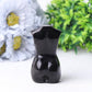 3" Black Obsidian Crystal Model Carving Wholesale Crystals