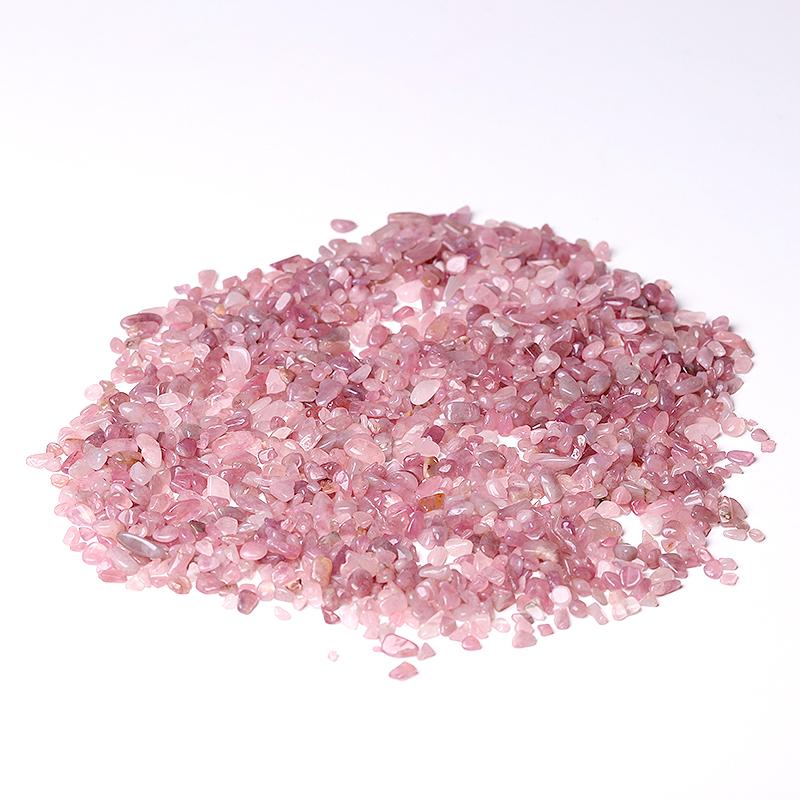 0.1kg Natural Madagascar Rose Quartz Chips Wholesale Crystals