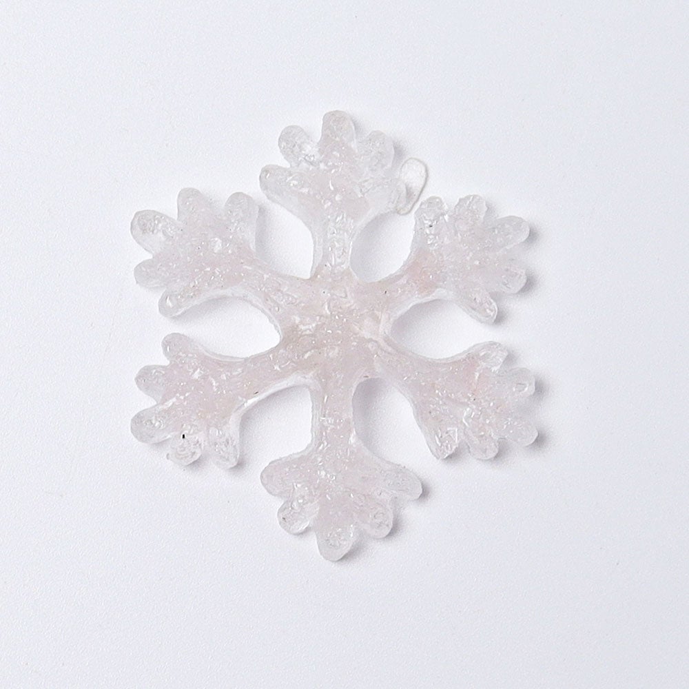 2" Resin Snowflakes Crystal Carvings for Christmas Wholesale Crystals