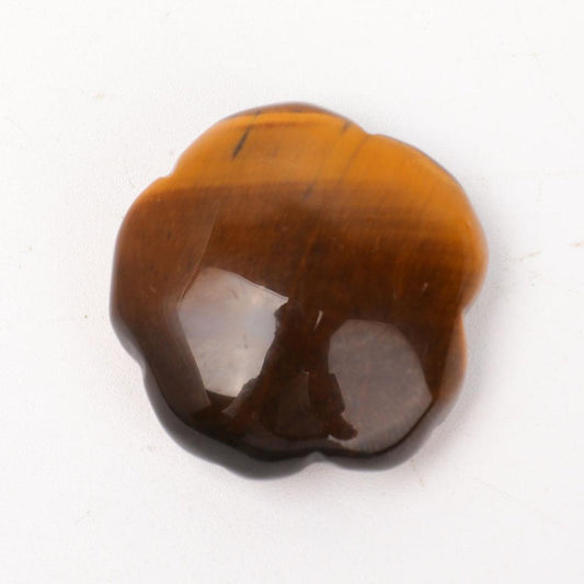 Undrilled Tiger Eye Rose Shape Pendants Wholesale Crystals