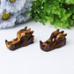 2" Tiger's Eye Dragon Head Crystal Carvings Wholesale Crystals