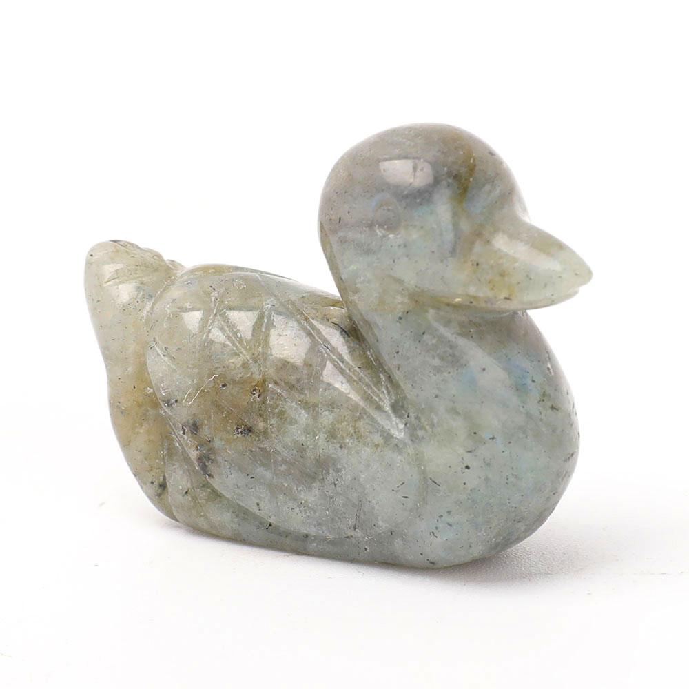 2" Aventurine Labradorite Duck Carvings Wholesale Crystals