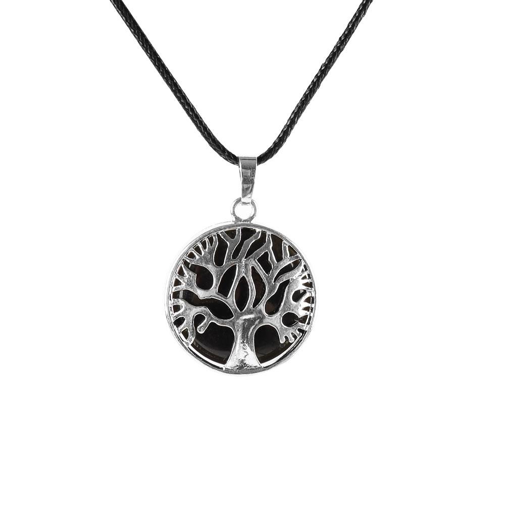 1" Tree of life Round Pendant Wholesale Crystals
