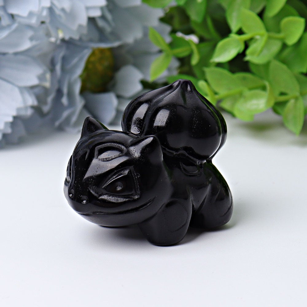 1.8" Bulbasaur Crystal Carvings Wholesale Crystals
