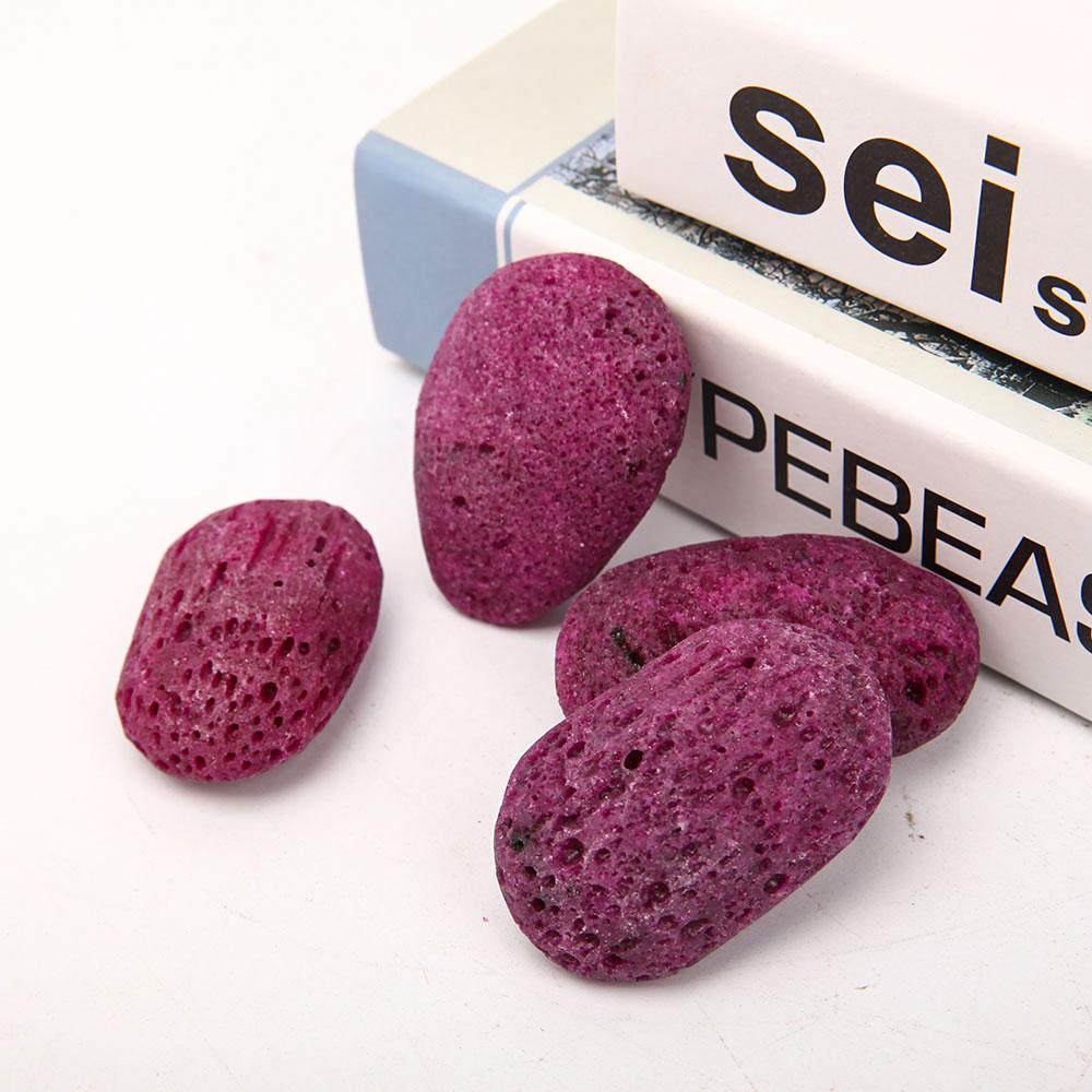 0.1kg Honey Comb Ruby Tumbles Palm stones Wholesale Crystals