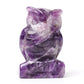 2.0" Amethyst Owl Figurine Crystal Carvings Wholesale Crystals