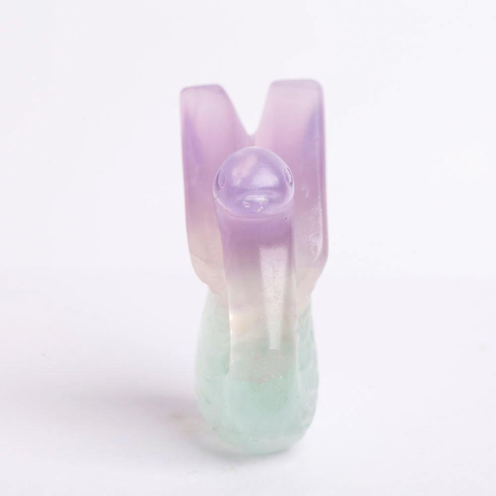 Mini Fluorite Animal Figurine Crystal Carvings Wholesale Crystals