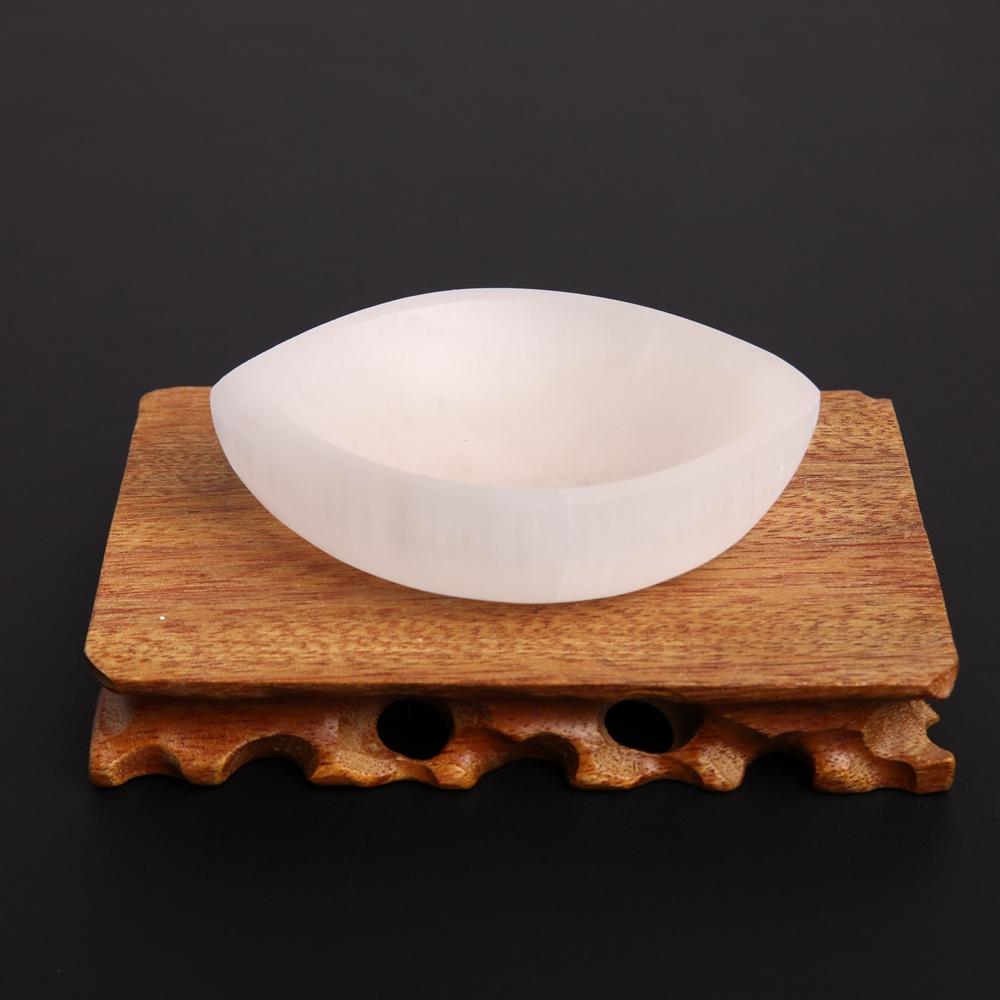 Crystal Carvings Selenite Bowl #1 Wholesale Crystals