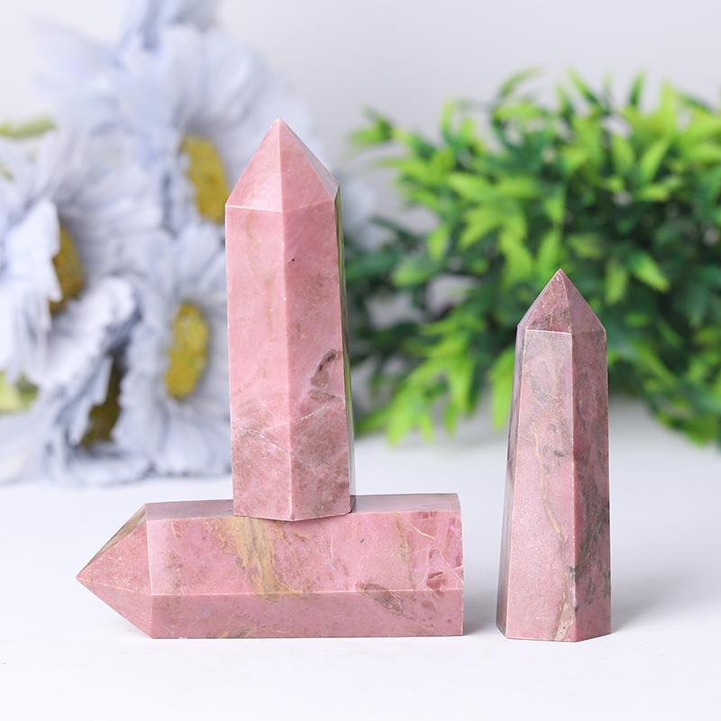 Rhodonite Tower Wholesale Crystals