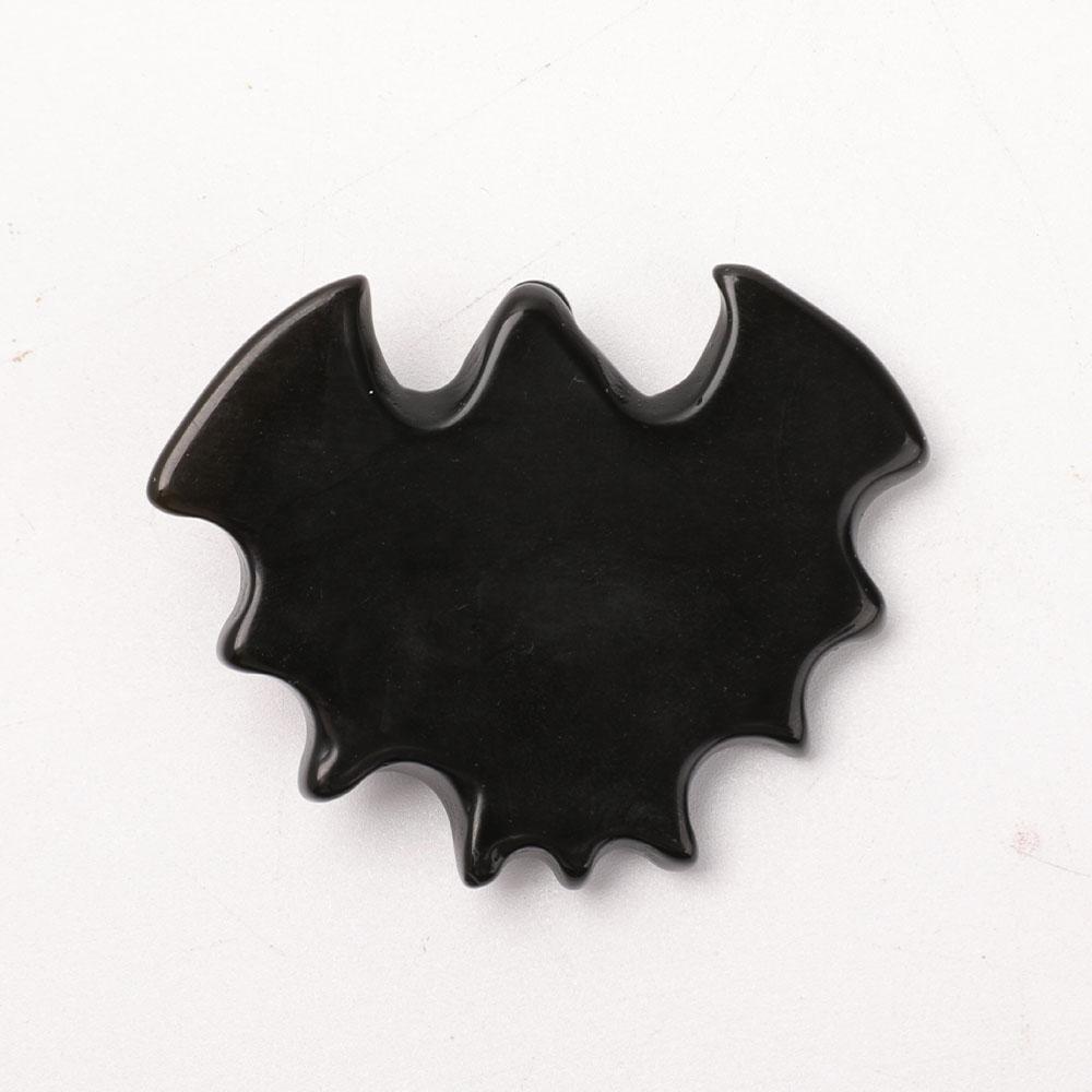 DISCOUNT Black Obsidian Bat Carvings Wholesale Crystals