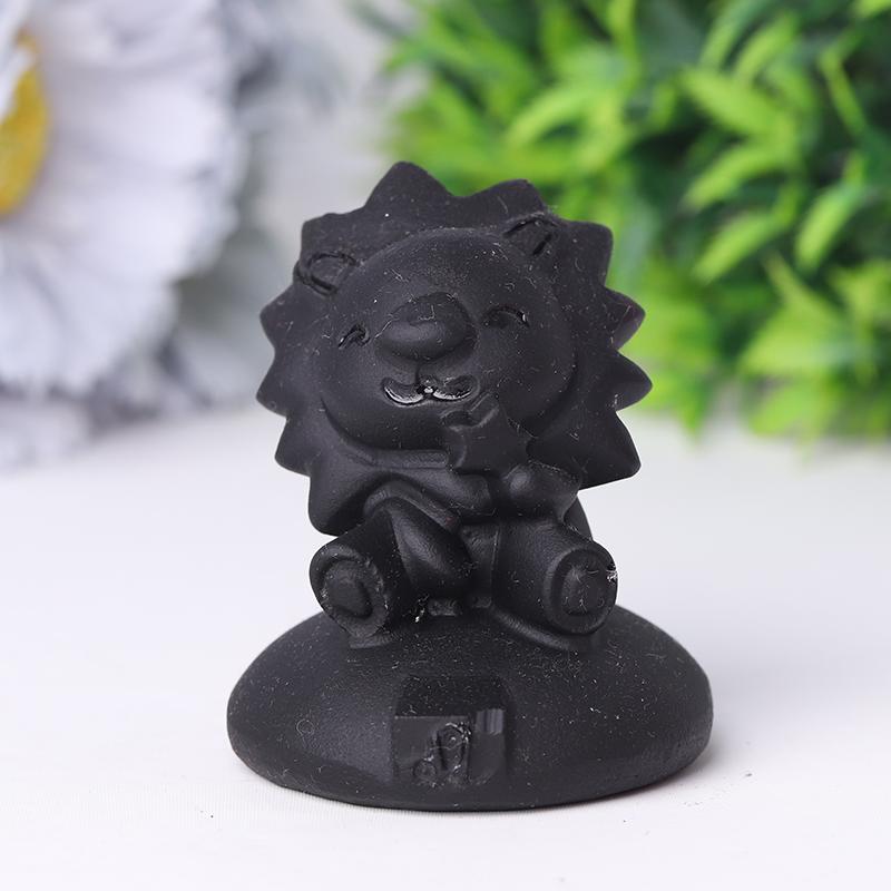 2" Black Obsidian Crystal Carvings Wholesale Crystals