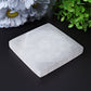 3.8" Square Selenite Coaster with Printing Wholesale Crystals