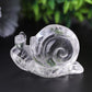 1.2-1.5" Clear Quartz Snail Crystal Carvings Wholesale Crystals