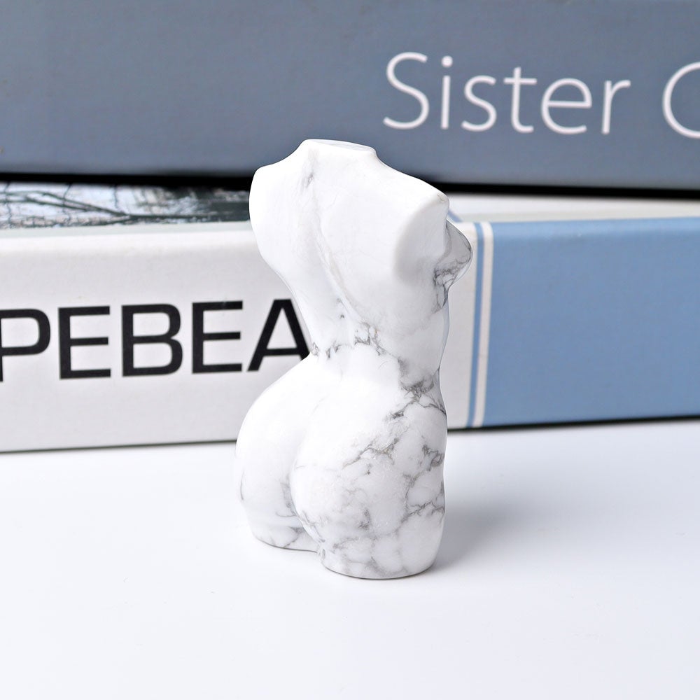 2.64" Howlite Crystal Model Carving Wholesale Crystals