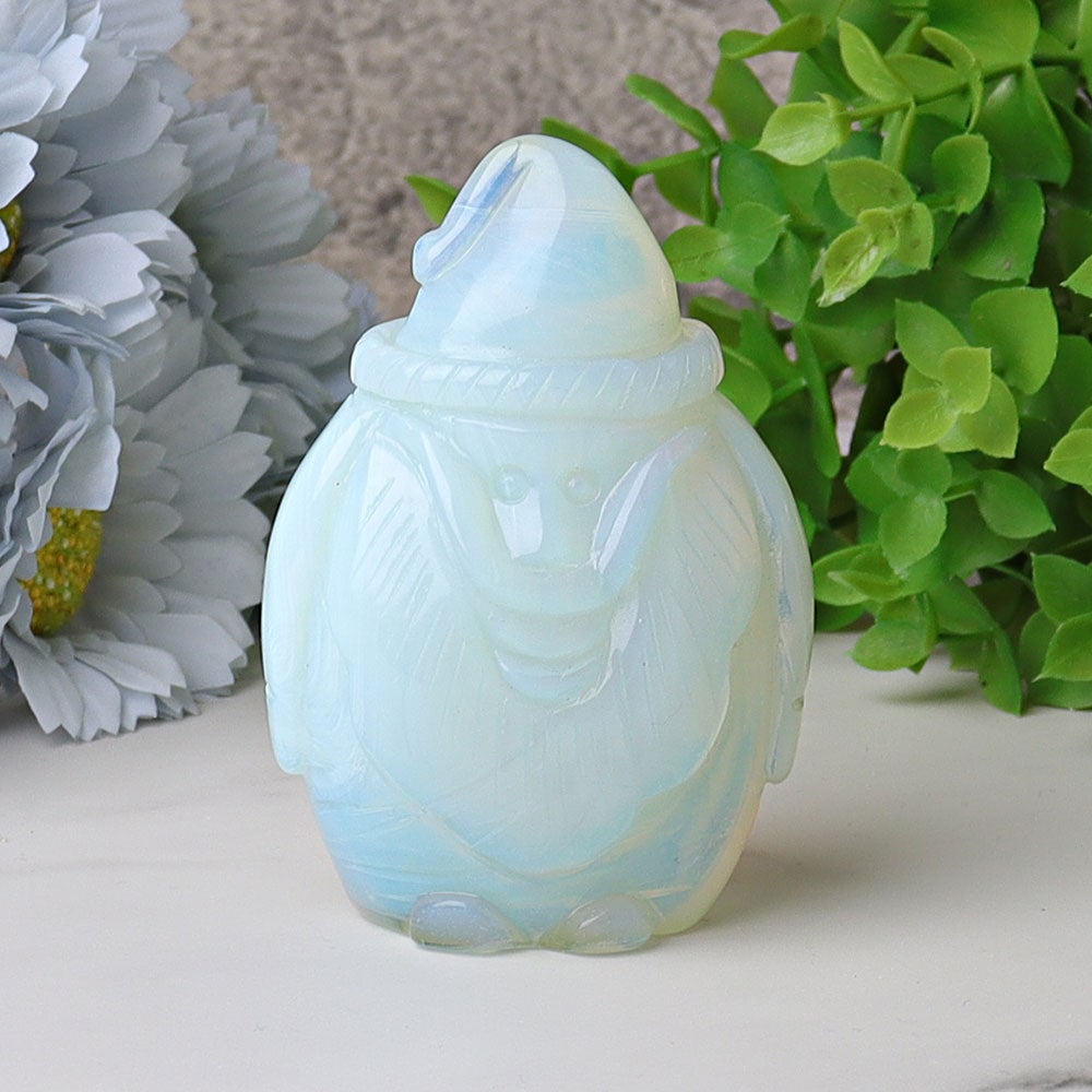 3.1" Santa Claus Crystal Carvings Wholesale Crystals