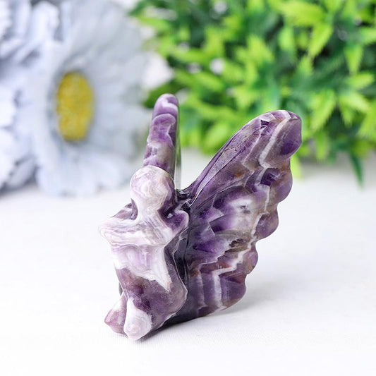 2.4" Dream Amethyst Fairy Crystal Carvings Wholesale Crystals