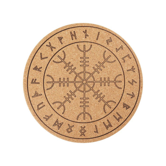 Cork Carved Pattern Coaster Wholesale Crystals